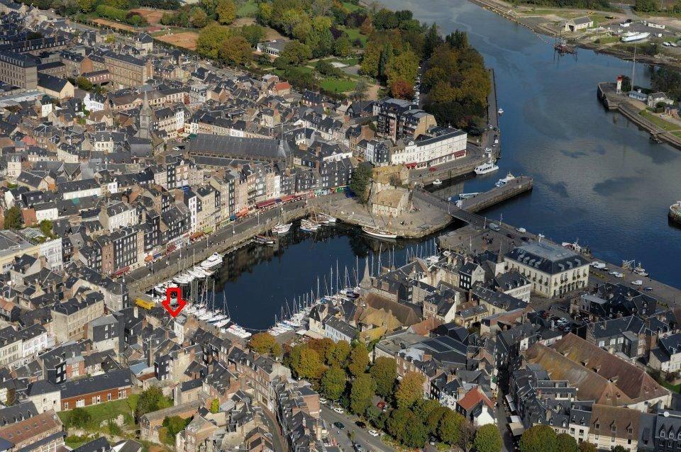 Le Bellevue - Beautiful Sea View Apartment Honfleur Exterior photo