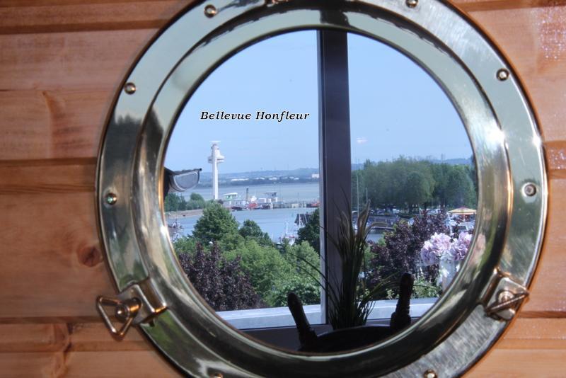 Le Bellevue - Beautiful Sea View Apartment Honfleur Exterior photo